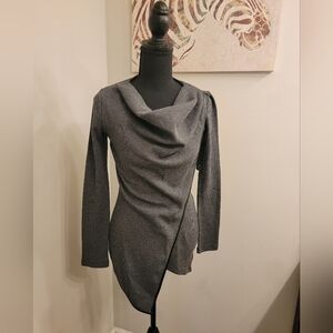 Elegant Gray Women's Dress